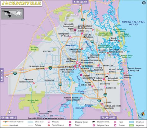 map of jacksonville florida and surrounding area|jacksonville counties map.